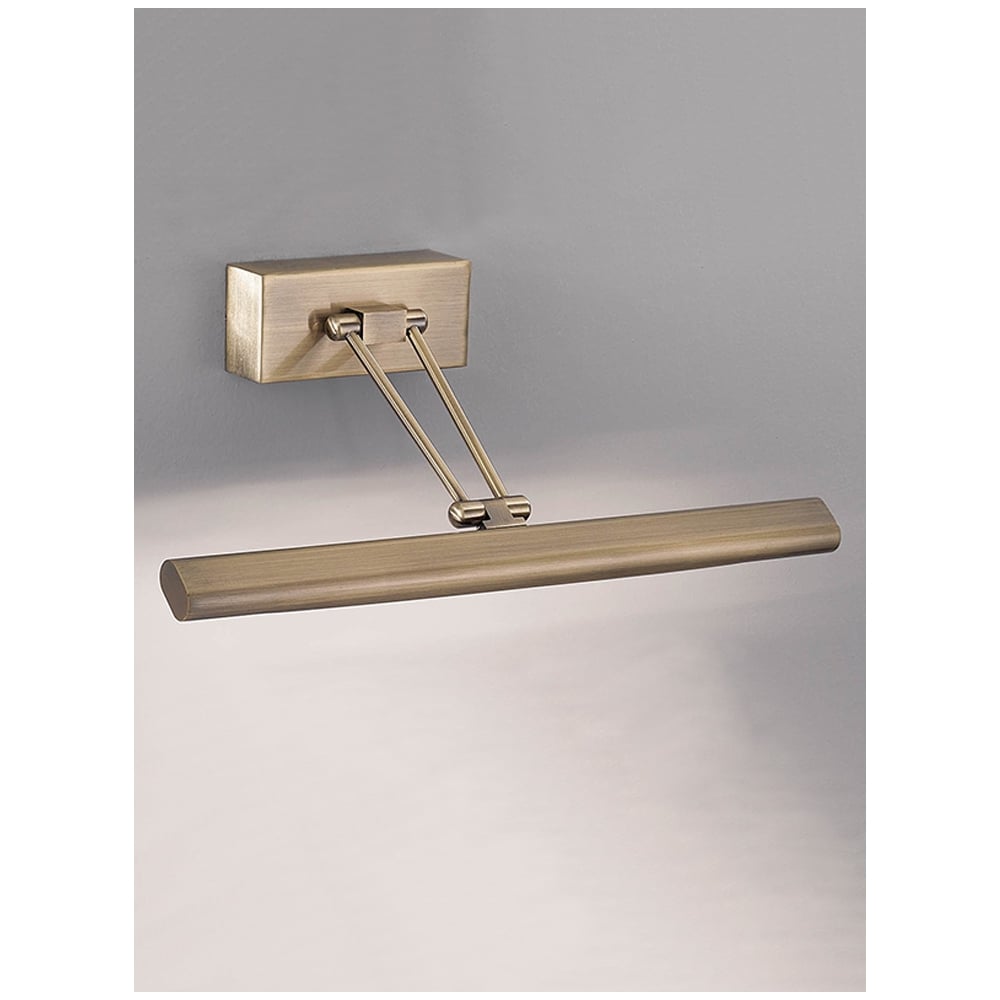 W912 14" Satin Bronze Halogen Picture Light