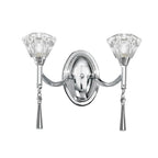 F2237/2 Chrome 2 Light Wall Light