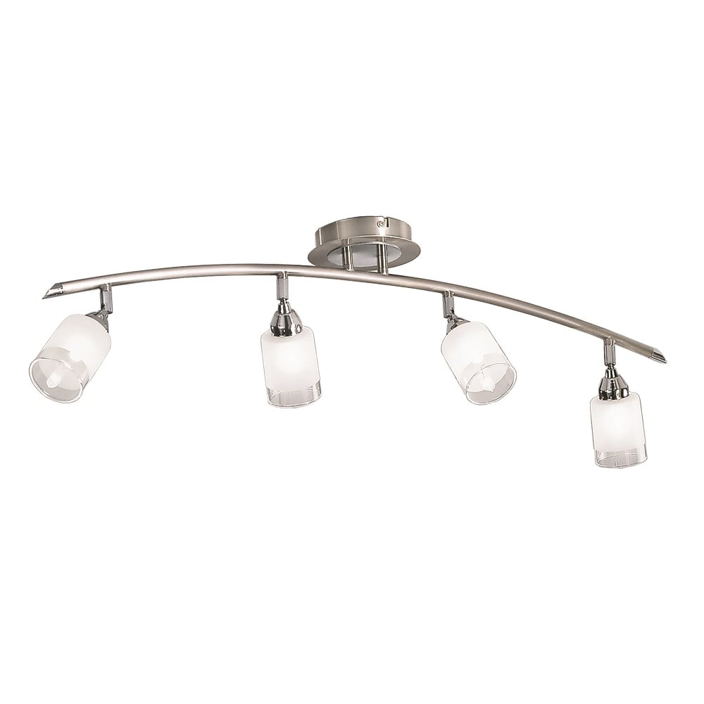 DP40024 4 Light Silver Decorative Spotlight Fitting