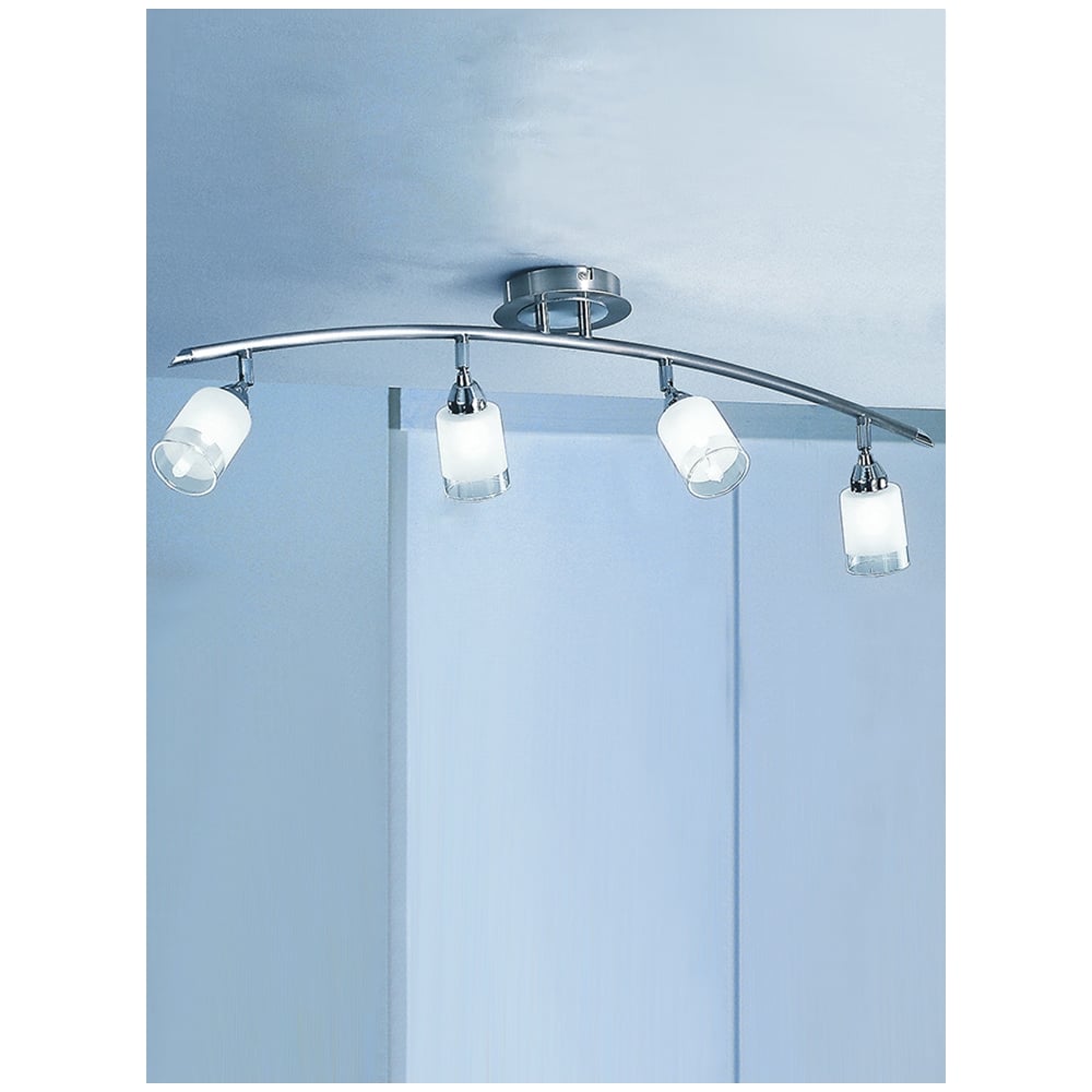 DP40024 4 Light Silver Decorative Spotlight Fitting