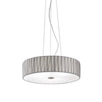 F2284/4 Medium Satin Nickel and Silver Ceiling Pendant