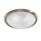 FC5050 Glass Flush Ceiling Light Finished in Bronze