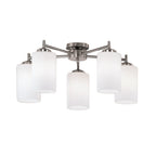 CO9315/727 Decima 5 Light Semi Flush Ceiling Light