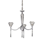 F2237/3 Chrome 3 Light Chandelier