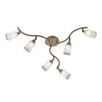 SP8776 Bronze 6 Light Ceiling Spotlight