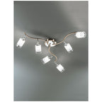SP8776 Bronze 6 Light Ceiling Spotlight