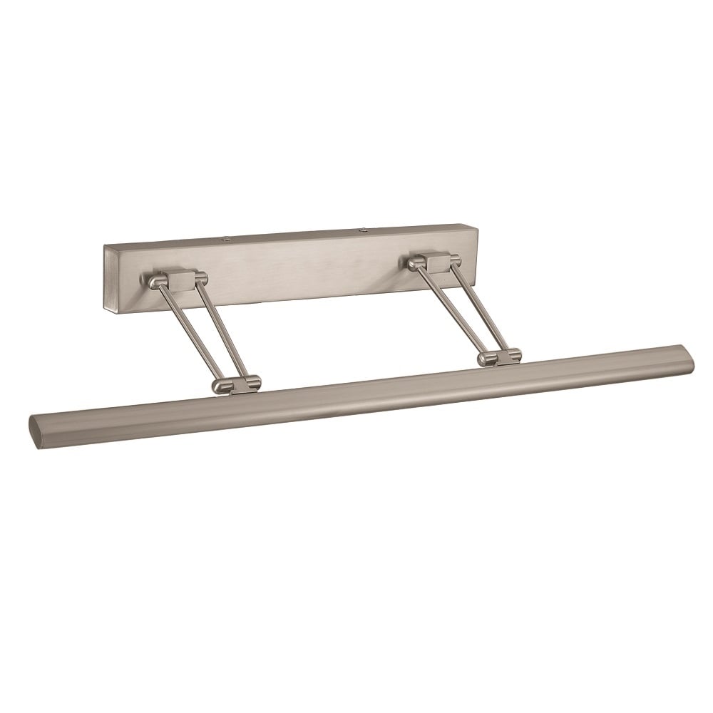25" Satin Nickel Halogen Picture Light