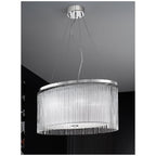 FL2192/4 4 Light Oval Ceiling Pendant
