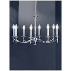 FL2090/8 8 Light Chrome Chandelier