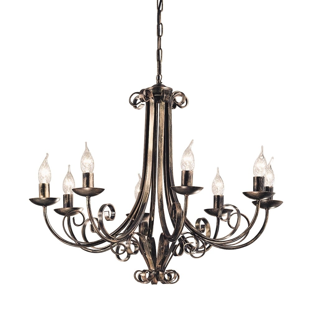 PE7548 Autumn 8 Light Chandelier