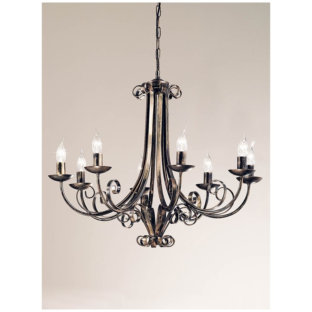 PE7548 Autumn 8 Light Chandelier