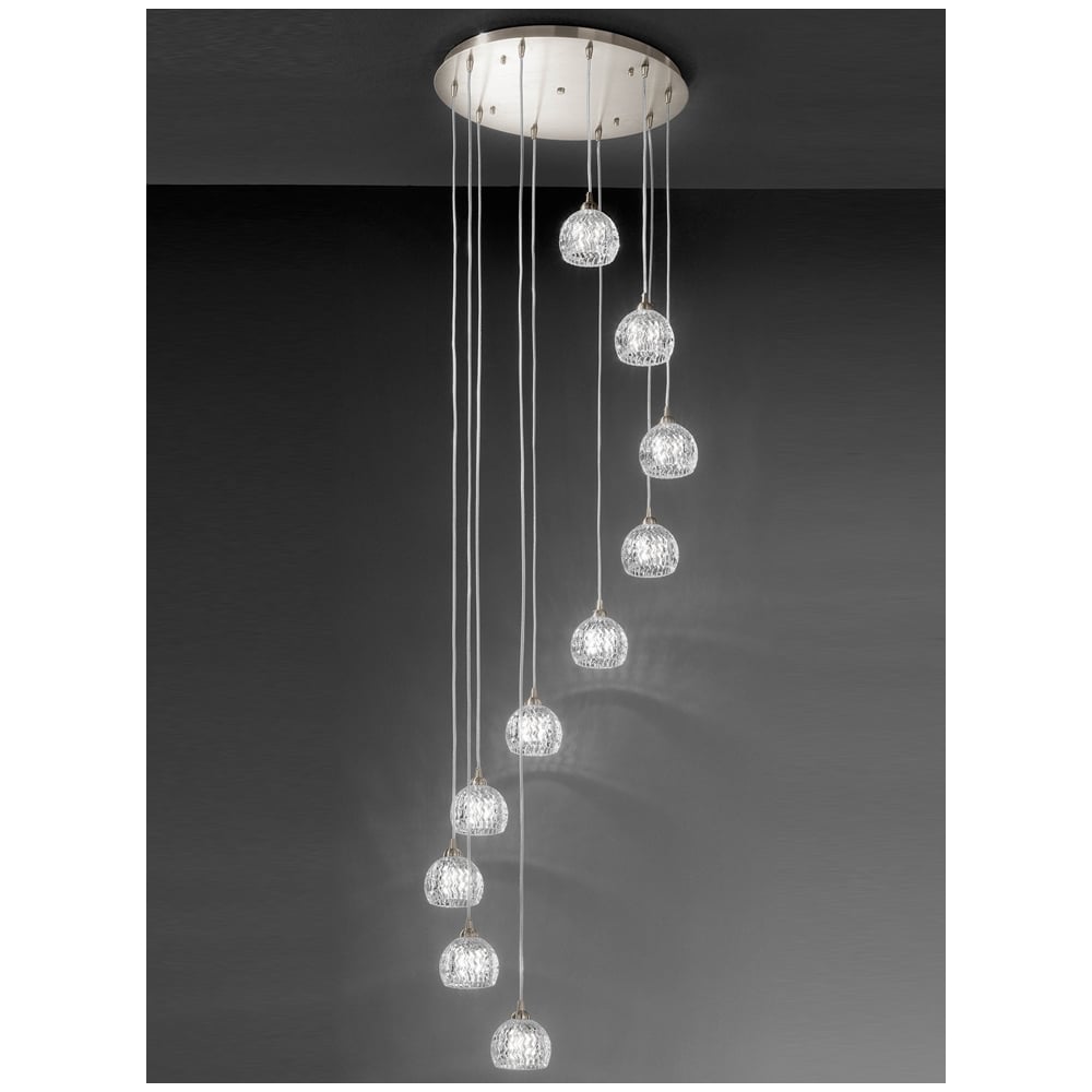 F2300/10 10 Light Cluster Pendant Light