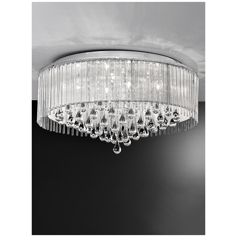 F2160/8 Flush 8 Light Fitting