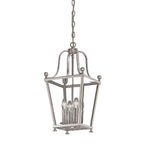 4 Light Chrome Hanging Lantern