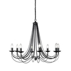 FL2173/8 Black Ceiling 8 Light
