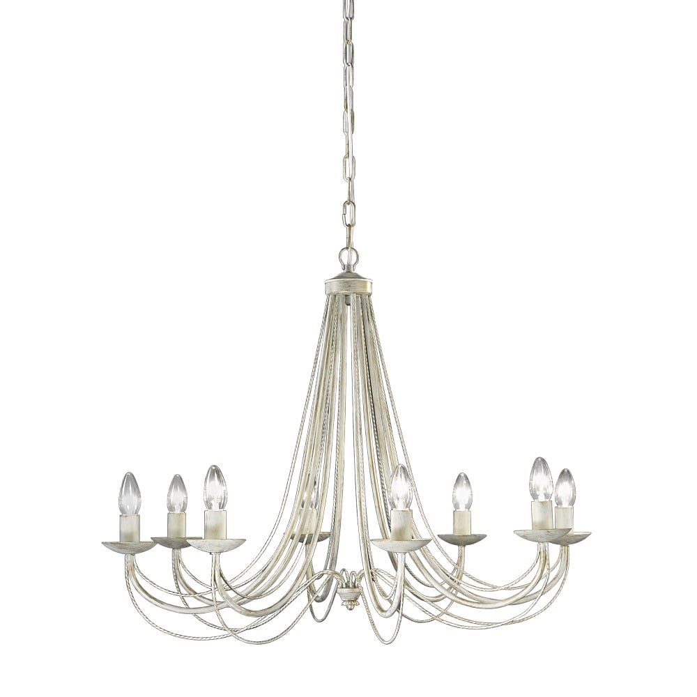 FL2172/8 Cream Ceiling 8 Light