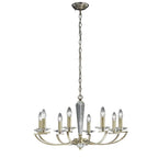 F2242/8 Bronze 8 Light Chandelier