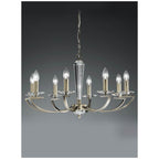 F2242/8 Bronze 8 Light Chandelier
