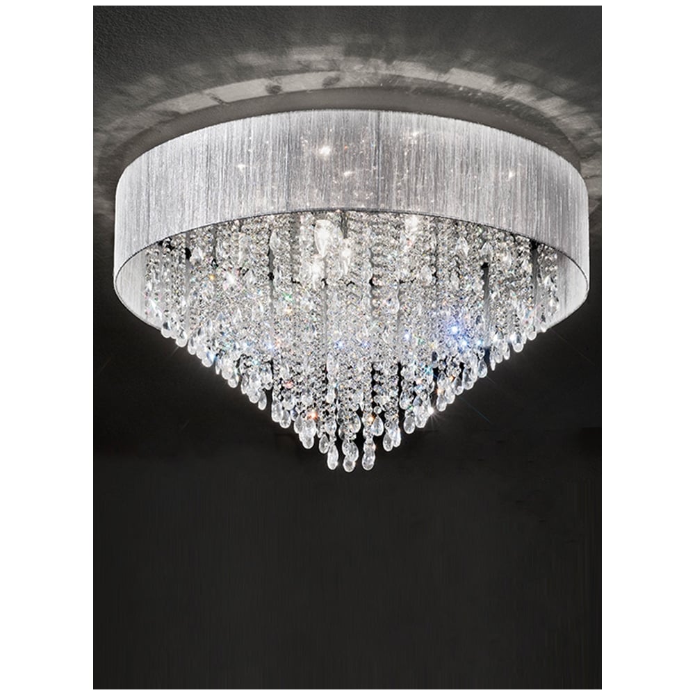 F2281/10 Royale 10 Light Crystal Ceiling Light