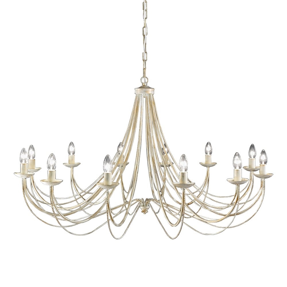 FL2172/12 Cream Ceiling 12 Light