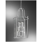 12 Light Chrome Hanging Lantern