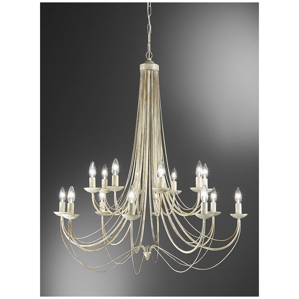 F2172/16  Cream Ceiling 16 Light