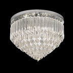 6 Light Crystal Flush Ceiling Lamp - F2268/6