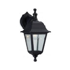 Oslo Outdoor Wall Lantern In Black Resin IP44 8346