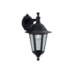 Malmo Classic Outdoor Wall Lantern In Black Resin Finish 8349BK