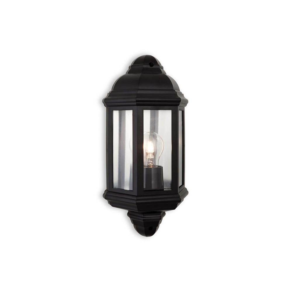 Park Outdoor Wall Light In Black IP44 8655BK