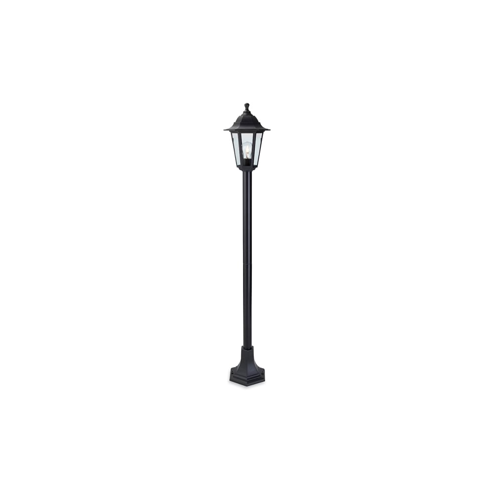 Malmo Outdoor Post Lamp In Black Resin Finish 8351BK