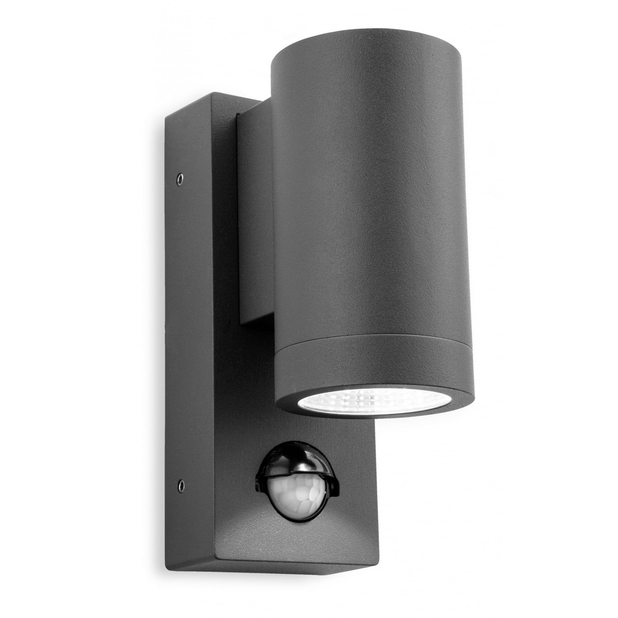 Shelby Outdoor LED Wall Light In Graphite with PIR 5939GP