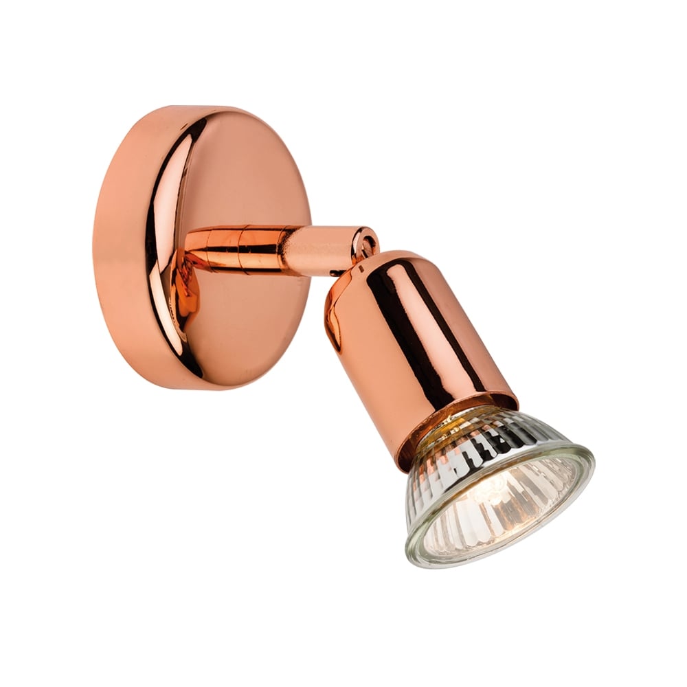 Runner Modern Single Spotlight in Copper 7001CP