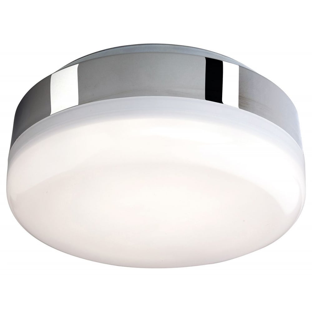 Mini Hydro LED Bathroom Flush Ceiling Light In Chrome Finish 3432CH