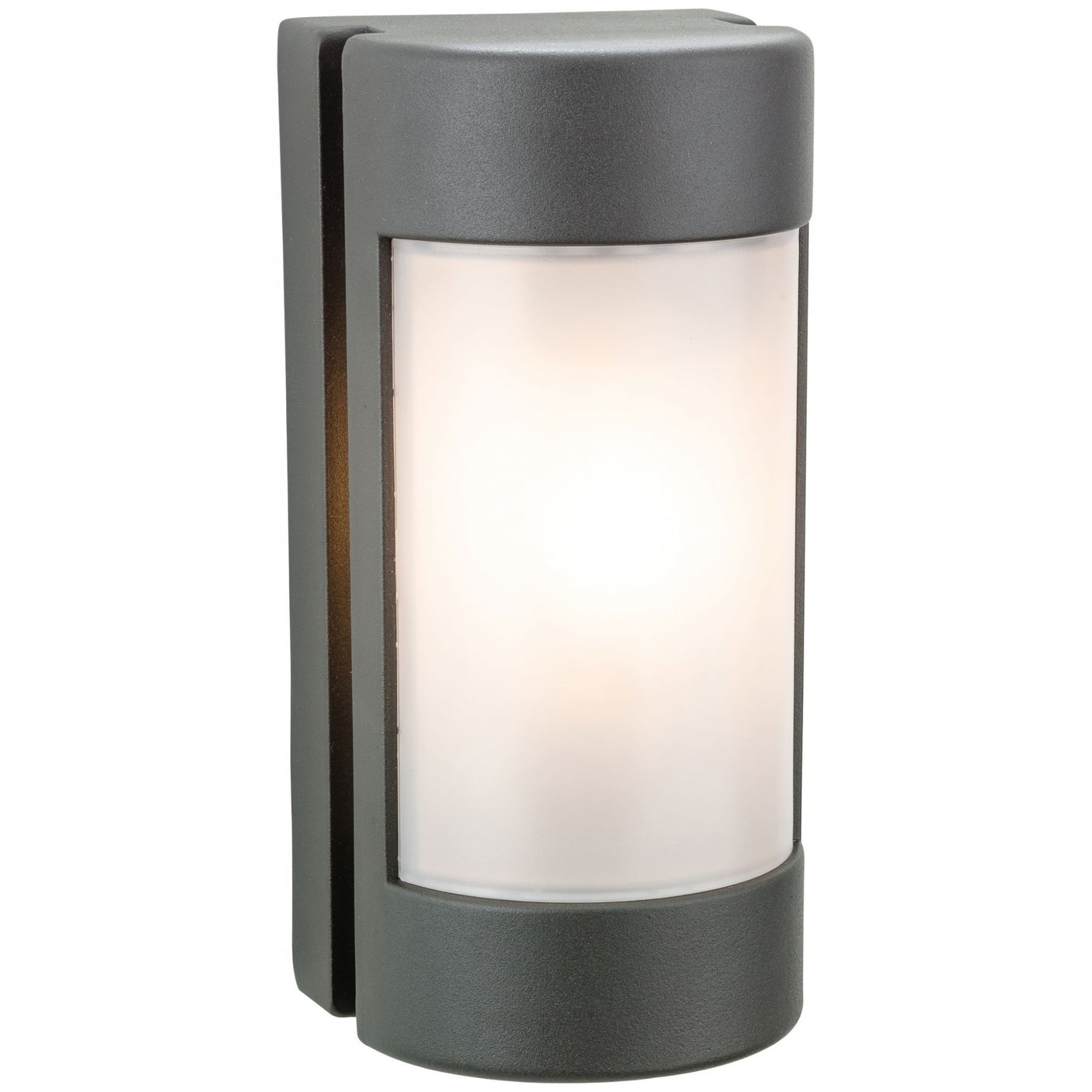 Arena Outdoor Wall Light In Graphite Finish With Opal Diffuser 3426GP