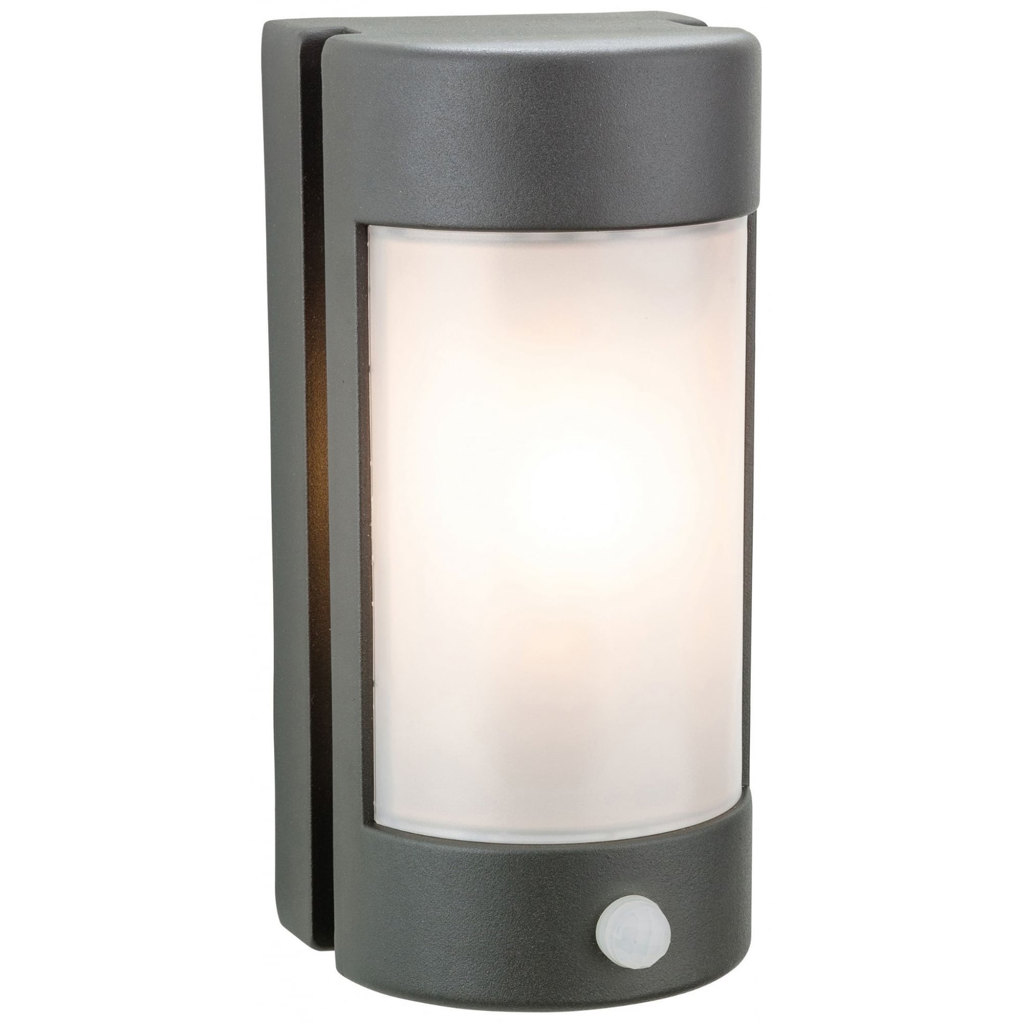 Arena Outdoor PIR Wall Light In Graphite Finish with Opal Diffuser 3427GP