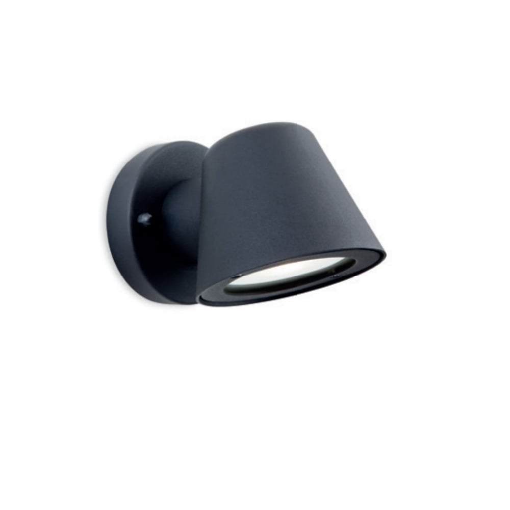 Elan Modern Outdoor LED Single Wall Light In Black Finish 5943BK