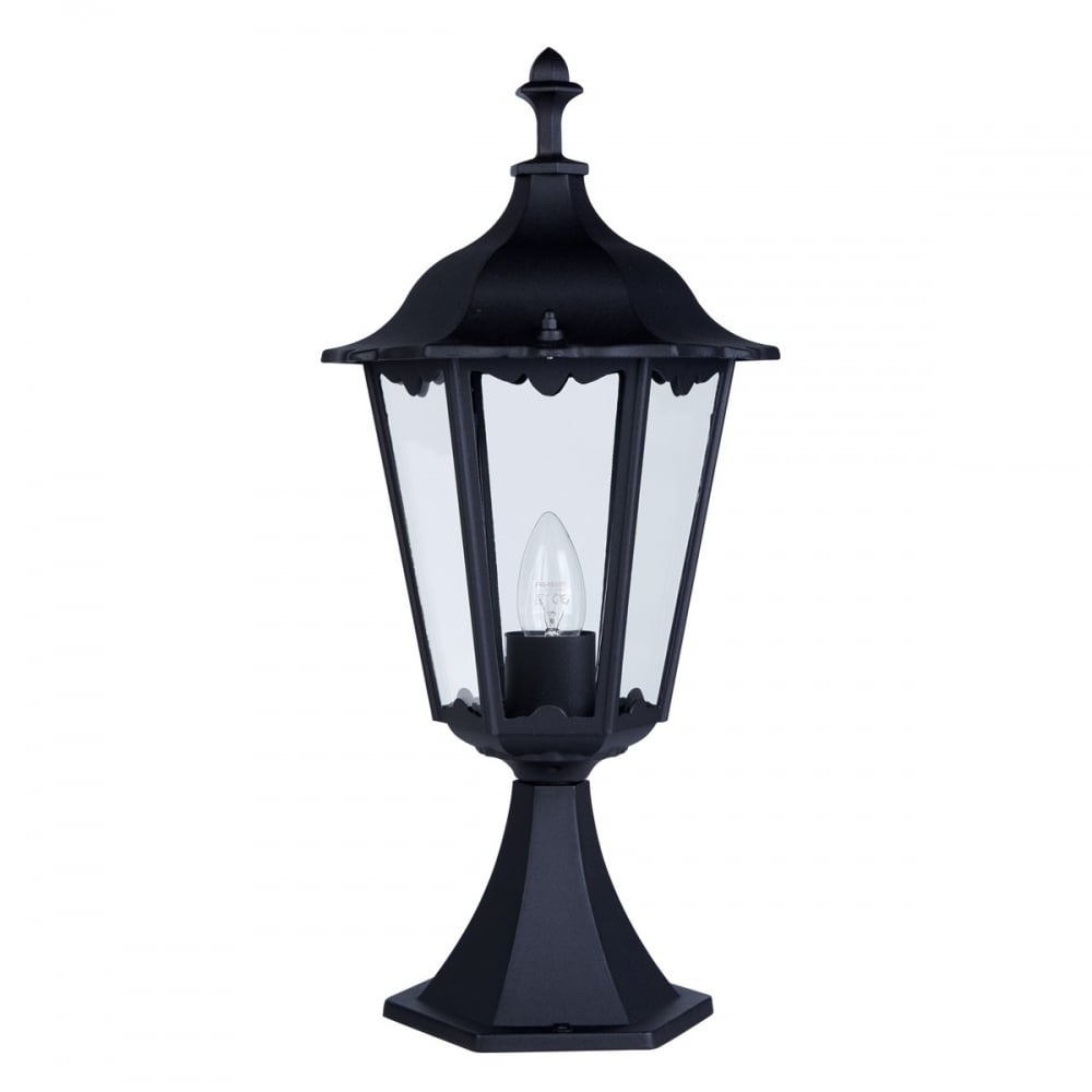82503BK Alex Outdoor Uplight Post Lamp
