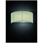 Wall Light With Cream Shade And Glass Diffuser F2341/1
