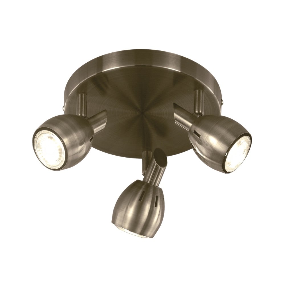 Adjustable Ceiling Plate Spotlight In Bronze Finish SP9013