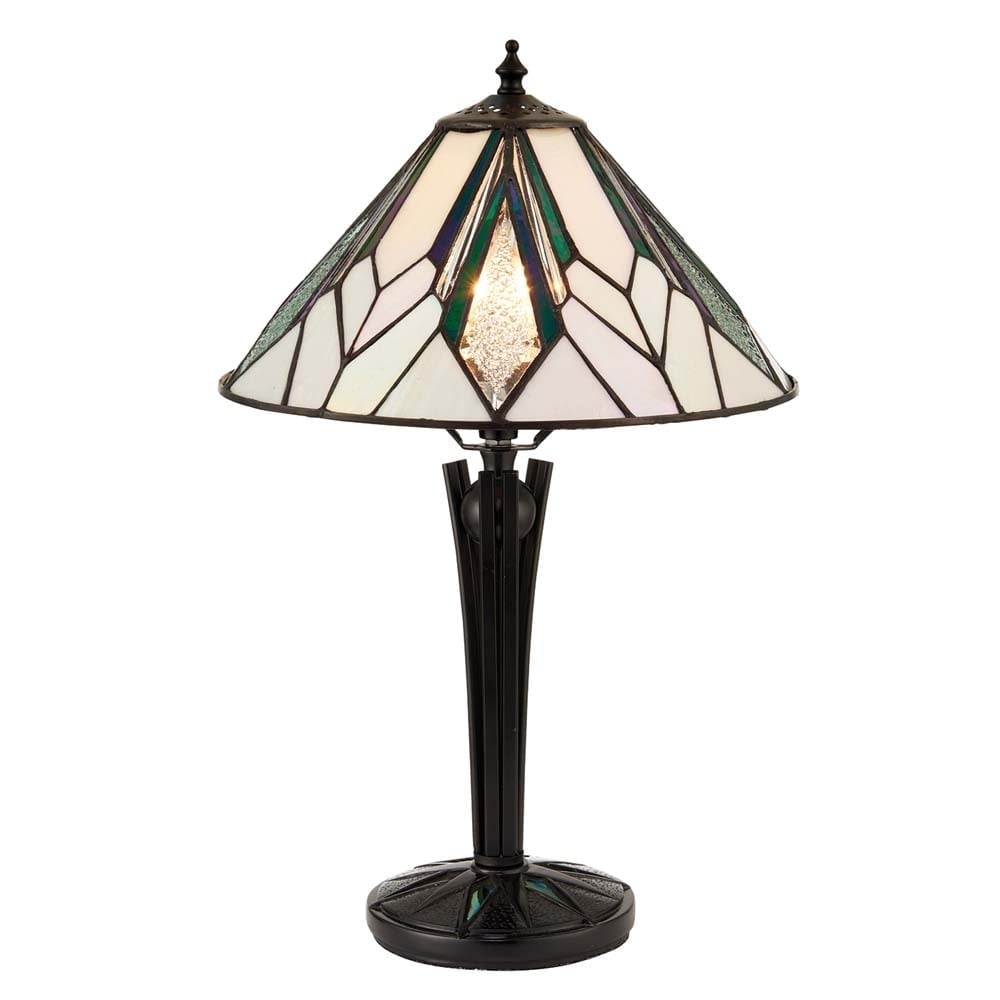 Astoria Tiffany Small Table Lamp In Art Deco Style 70365