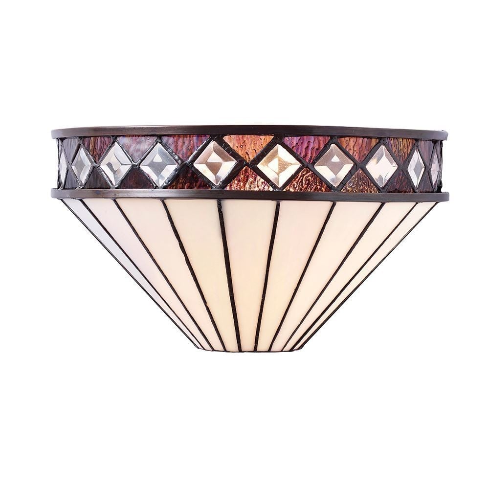 Fargo Tiffany Wall Light In Art Deco Style 64149