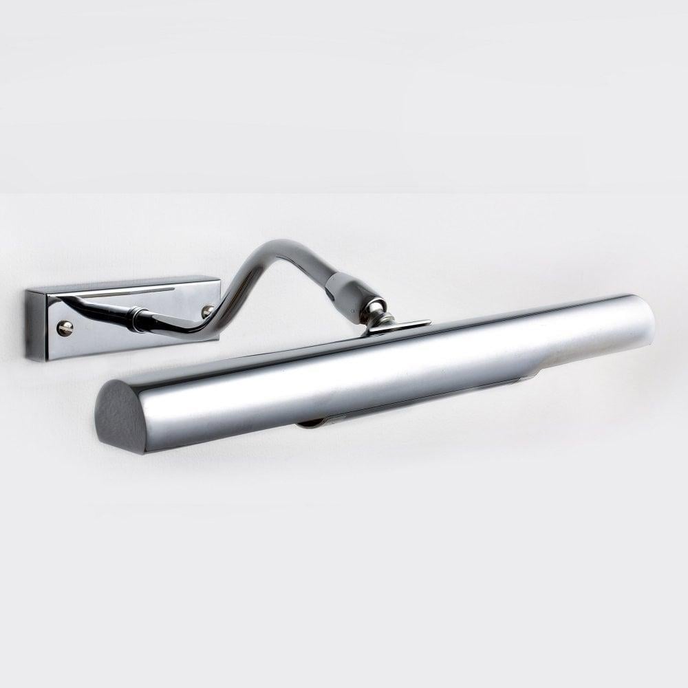 Modern Adjustable Chrome LED Picture Wall Light - Complete 2 X 3watt LED