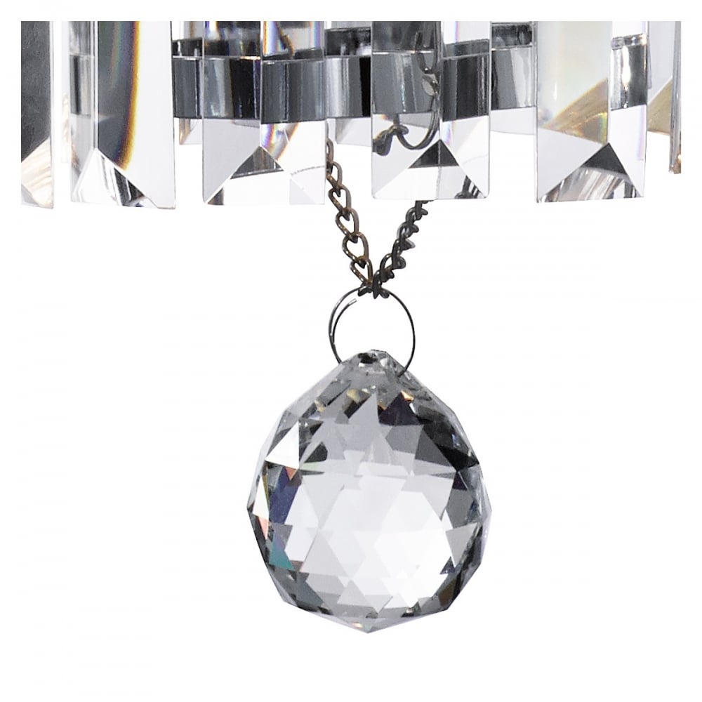 Empire 5 Light Crystal Chandelier in Chrome Finish 1375-5CC
