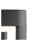 Outdoor LED Post Light In Grey Finish With Acrylic Diffuser IP54 1005-800GY