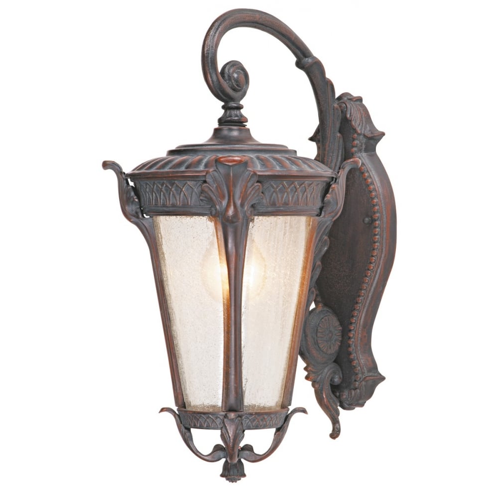Canada Outdoor Wall Light In Weathered Brown Finish IP44 4283BR