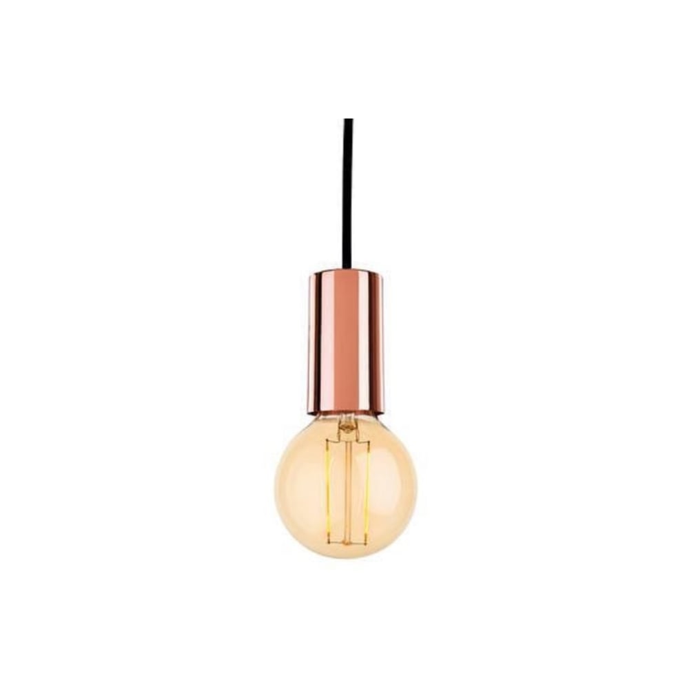 Berkeley Vintage LED Ceiling Pendant Light In Copper Finish 5927CP