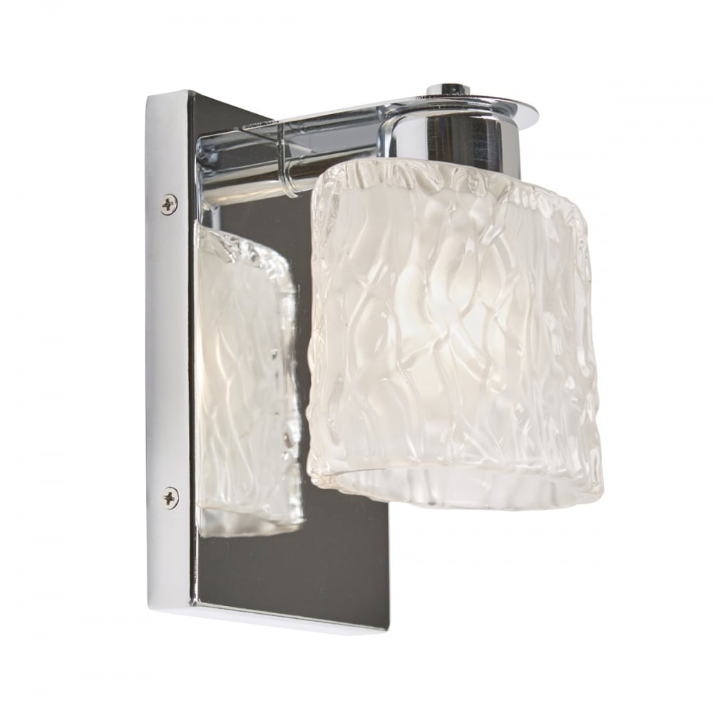 Seaview Bathroom LED Wall Light In Polished Chrome Finish IP44 QZ/SEAVIEW1 BATH