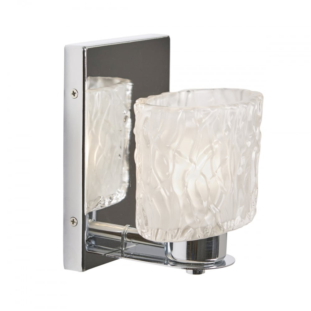 Seaview Bathroom LED Wall Light In Polished Chrome Finish IP44 QZ/SEAVIEW1 BATH