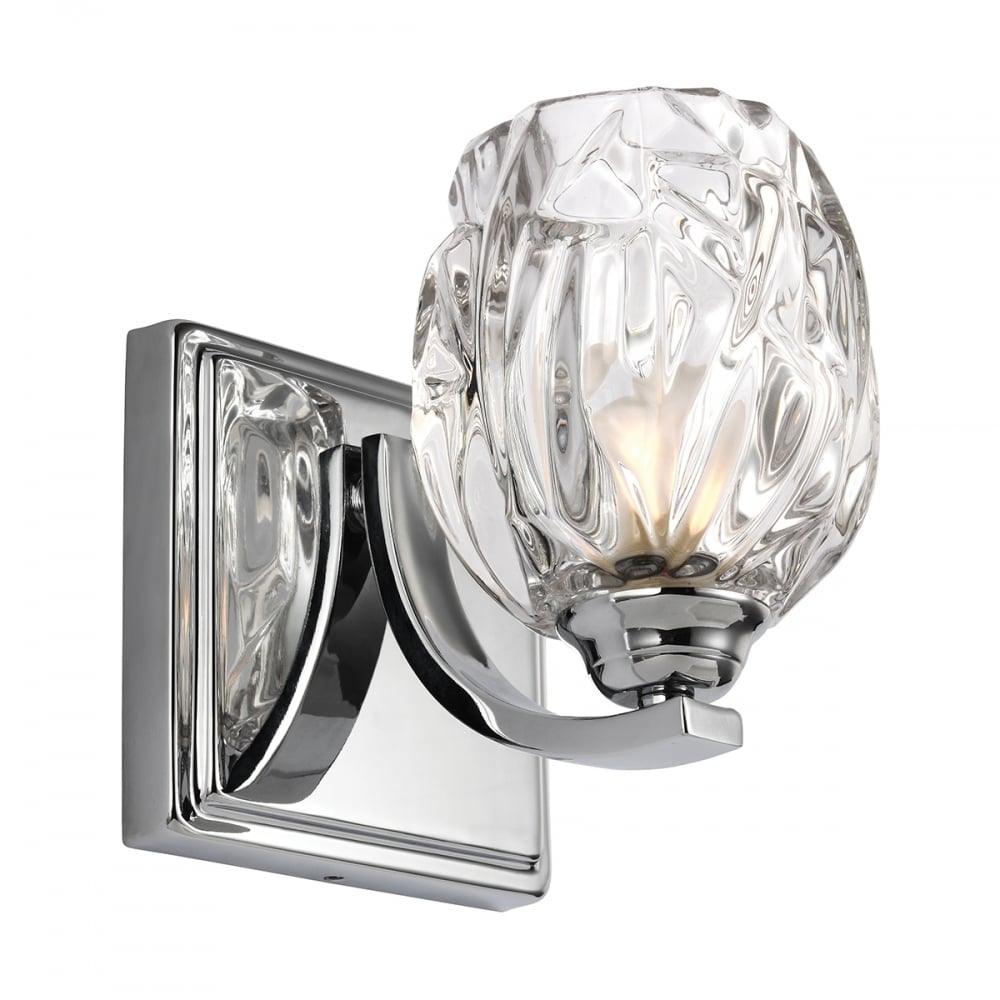 Kalli Bathroom LED Wall Light In Polished Chrome Finish IP44 FE/KALLI1 BATH